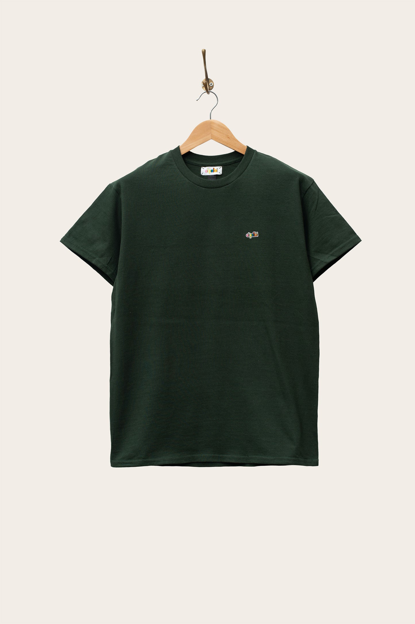 Oi Polloi Rainbow Lizard S/S T-Shirt Green