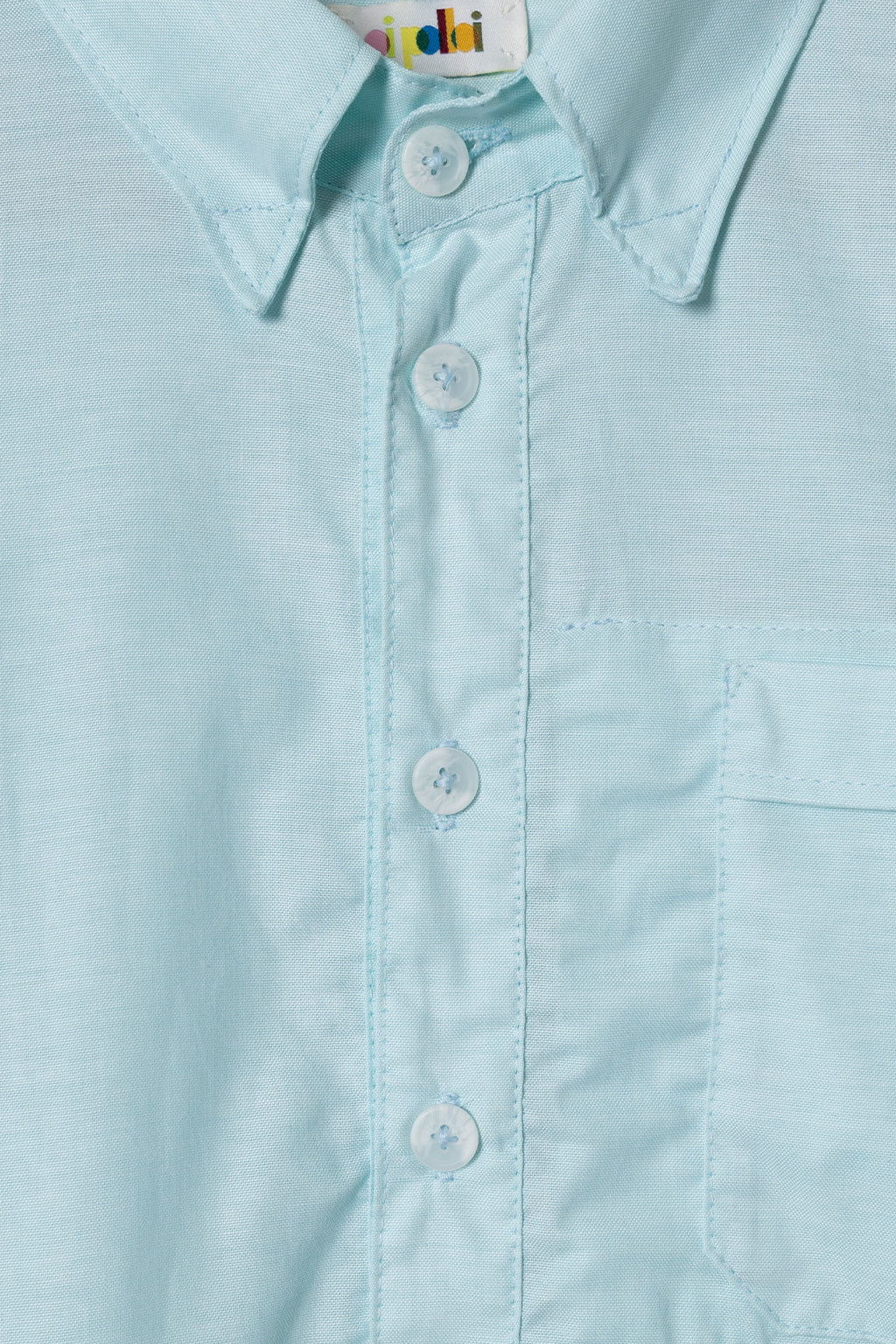 Oi Polloi Camp Smock Aqua