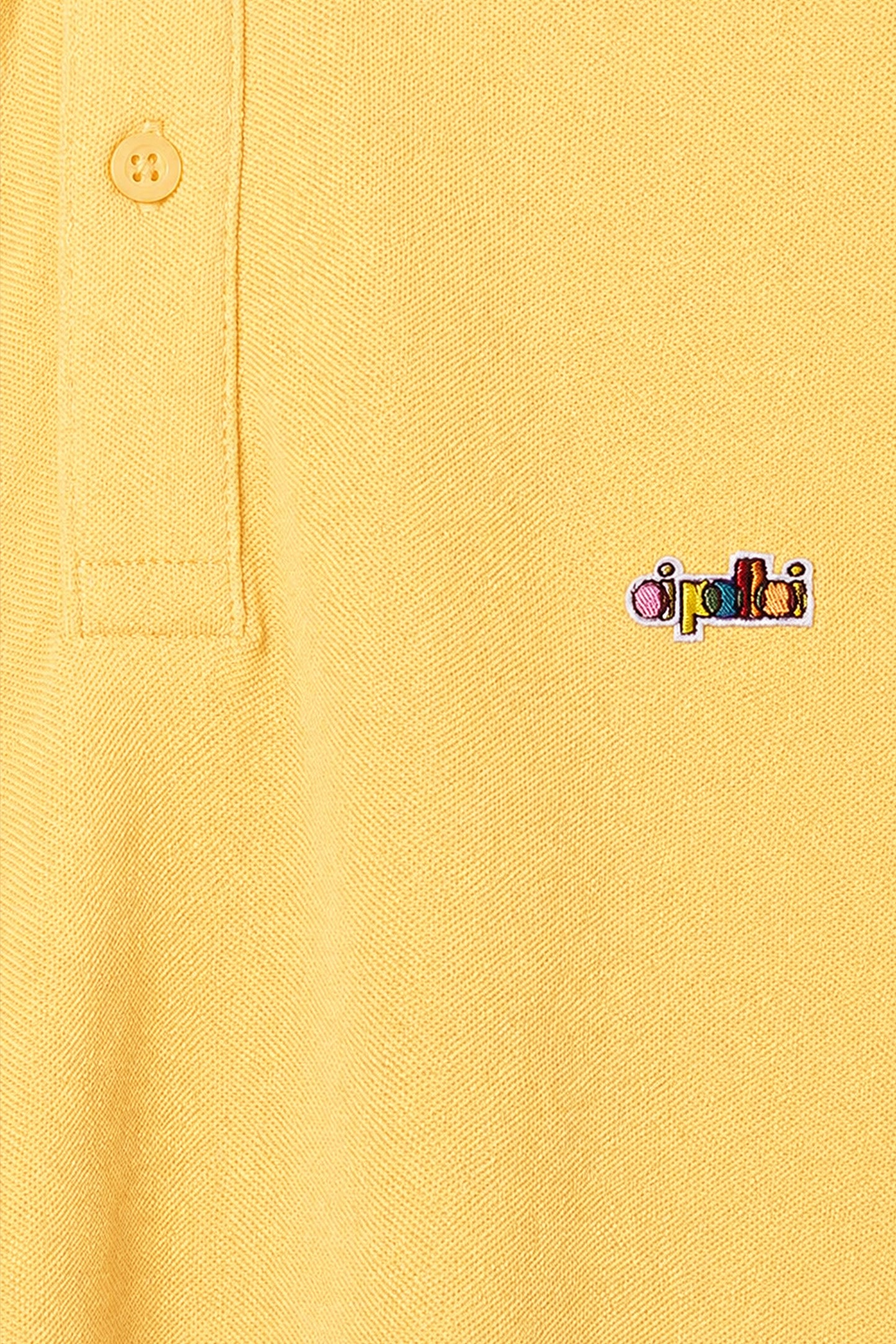 Oi Polloi Classic S/S Polo Shirt Tangerine