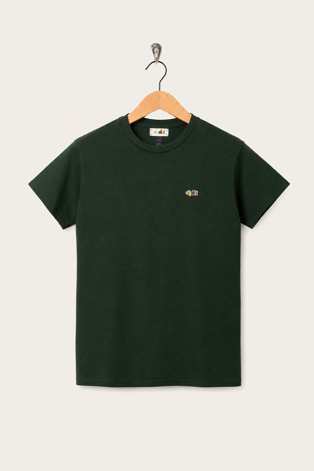 Oi Polloi Rainbow Lizard S/S T-Shirt Green