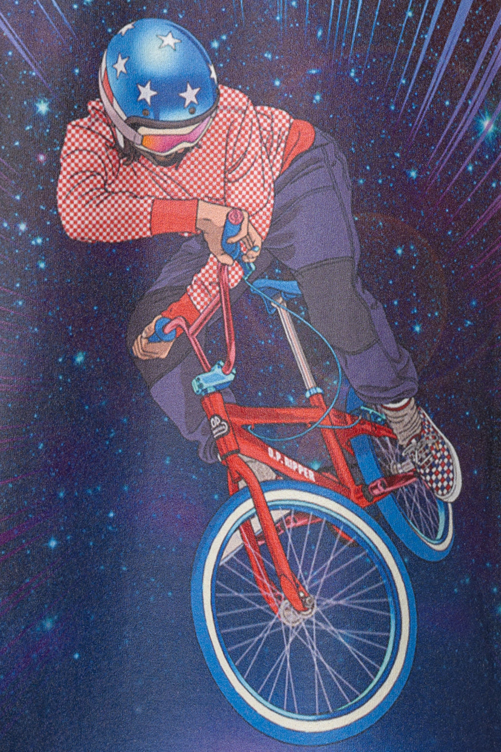 Oi Polloi Outer Space BMX S/S T-Shirt Yellow