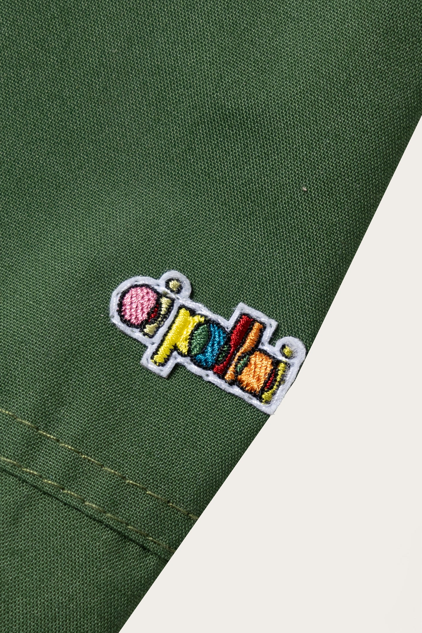 Oi Polloi Tropic Trousers Light Forest