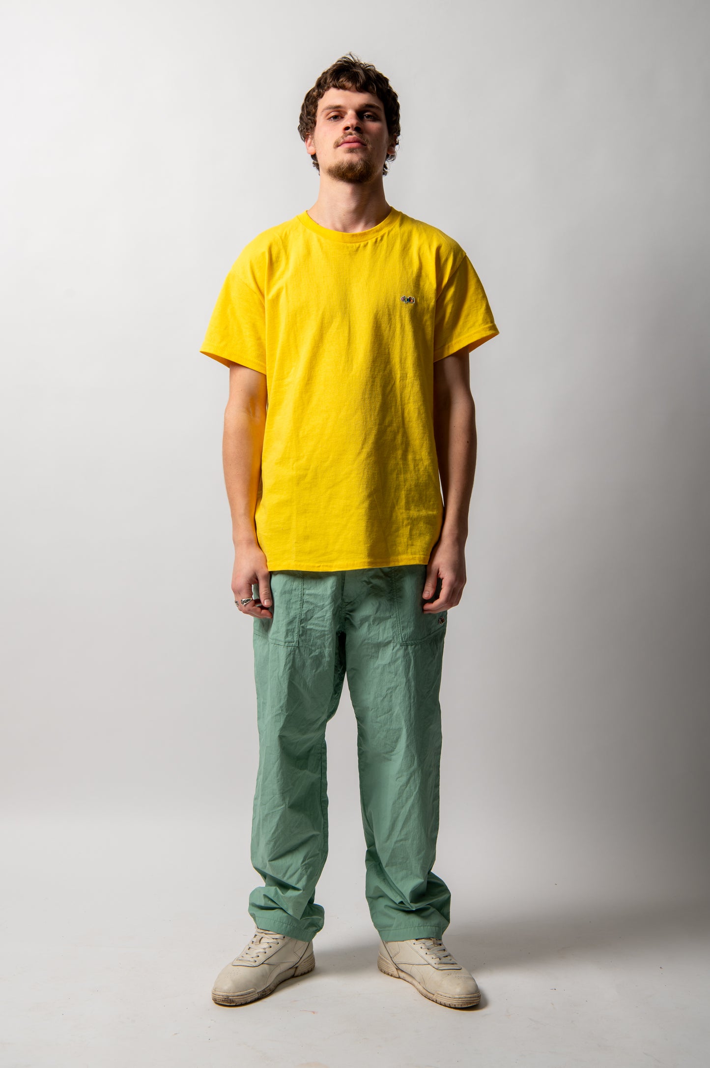 Oi Polloi 70 Tib Street S/S T-Shirt Yellow