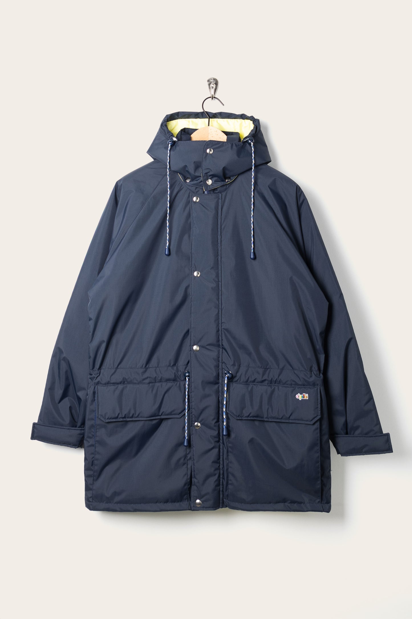 Oi Polloi Scafell Pike Jacket Navy / Yellow