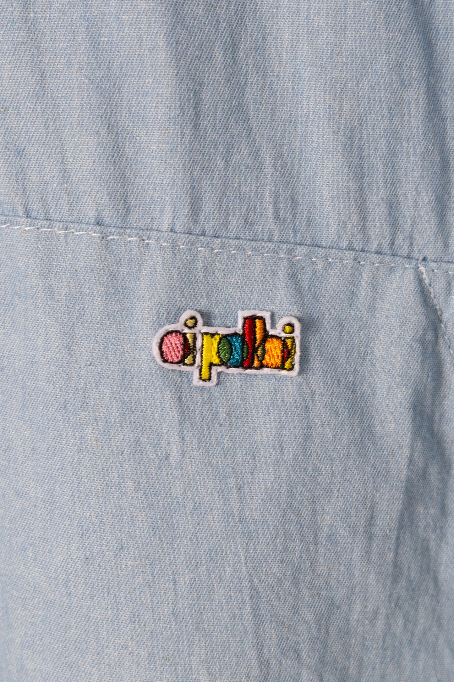 Oi Polloi Camp Smock Light Blue