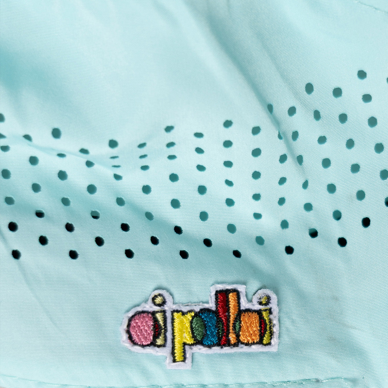 Oi Polloi Nylon Running Cap Aqua