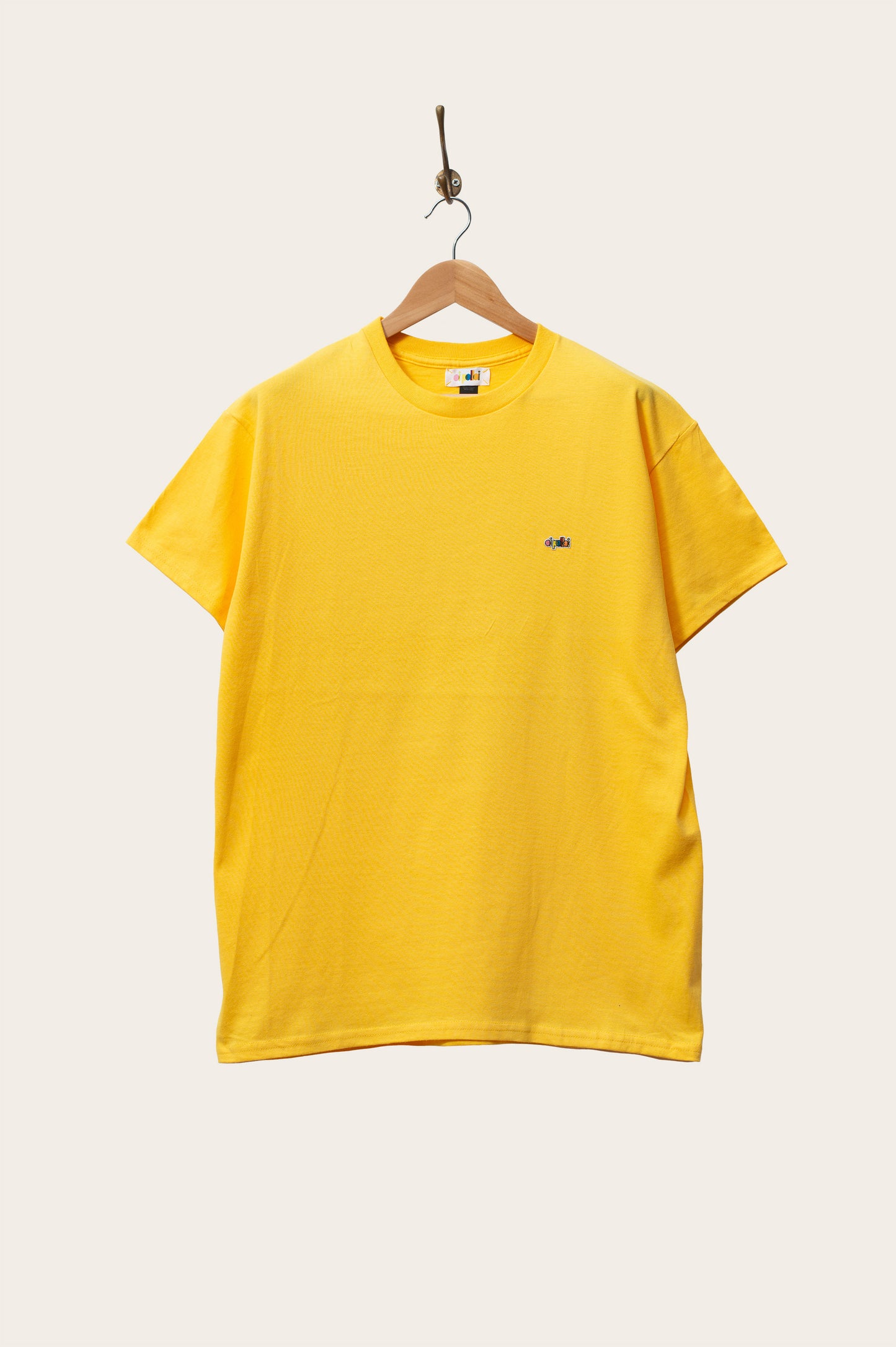 Oi Polloi 70 Tib Street S/S T-Shirt Yellow