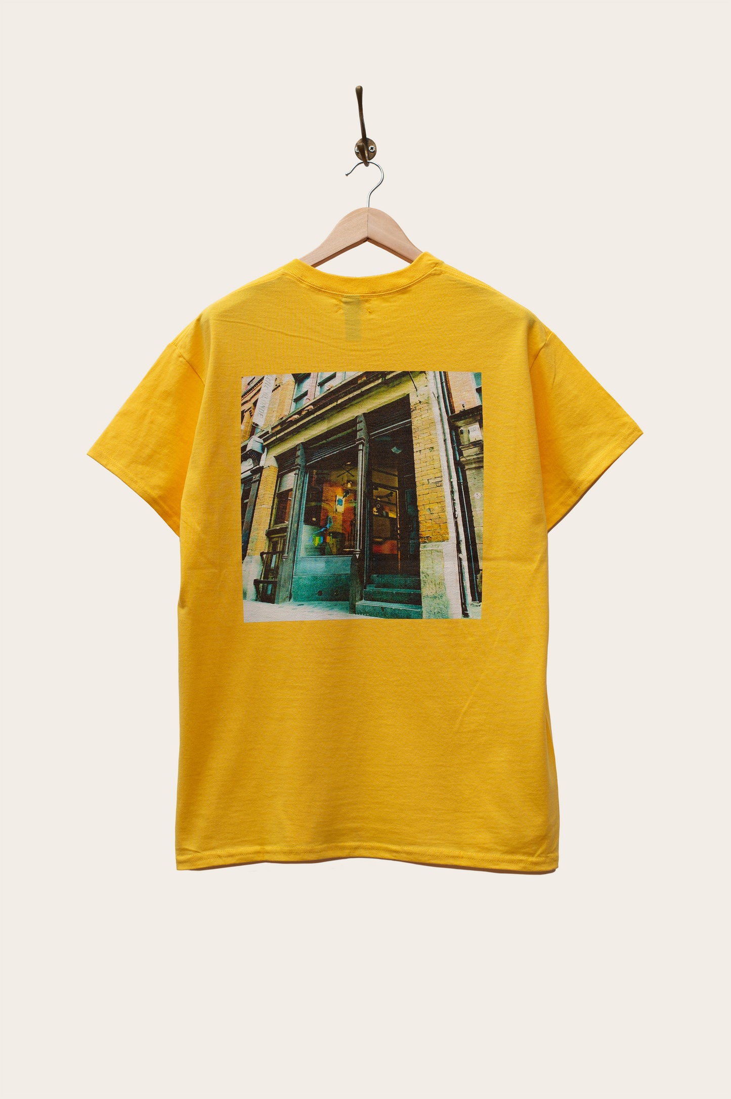 Oi Polloi 70 Tib Street S/S T-Shirt Yellow