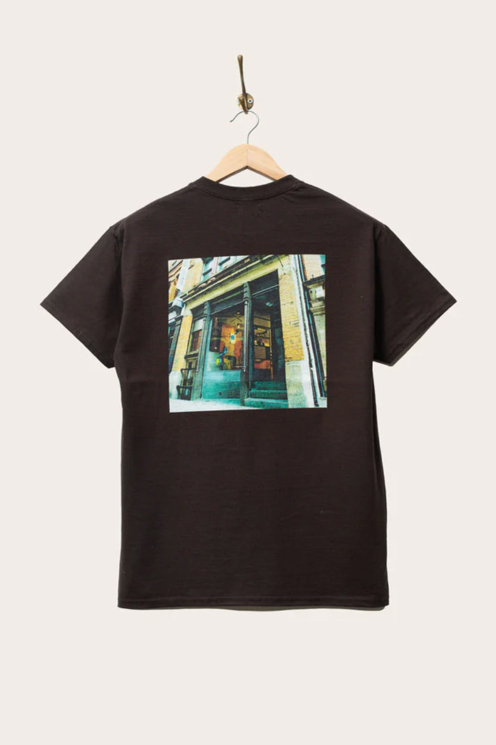 Oi Polloi 70 Tib Street S/S T-Shirt Brown