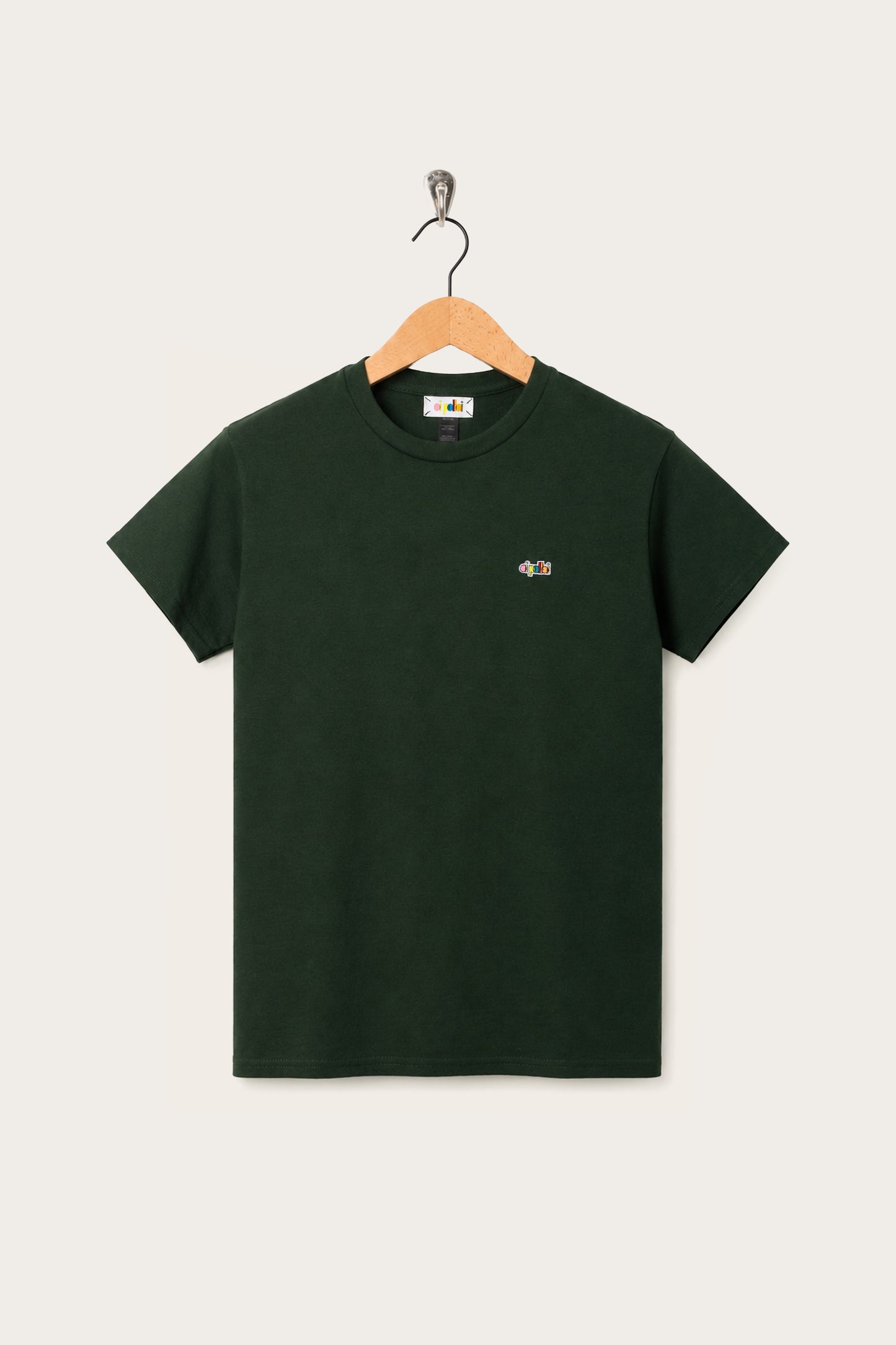 Oi Polloi 70 Tib Street S/S T-Shirt Dark Forest