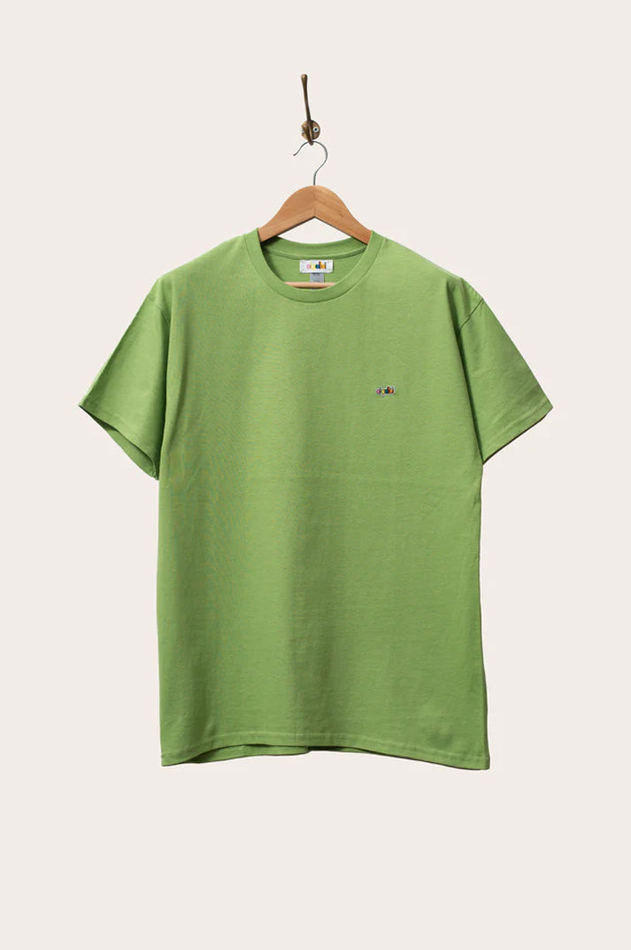 Oi Polloi 70 Tib Street S/S T-Shirt Kiwi Green