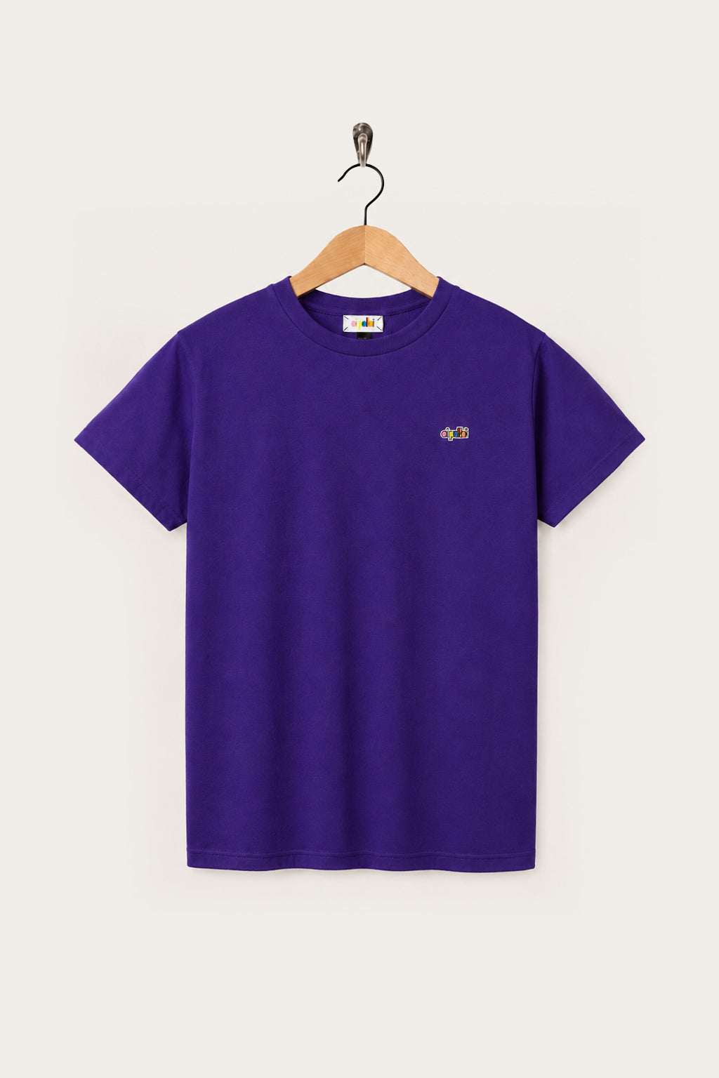 Oi Polloi 70 Tib Street S/S T-Shirt Purple