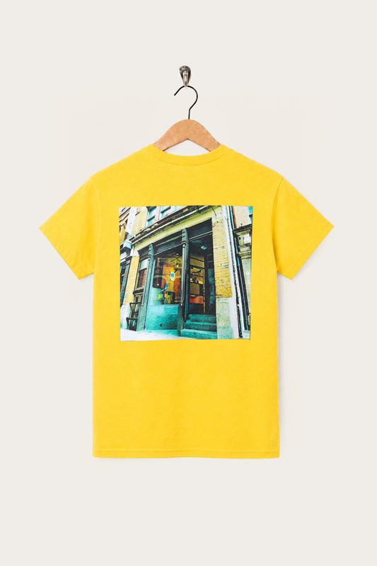 Oi Polloi 70 Tib Street S/S T-Shirt Yellow