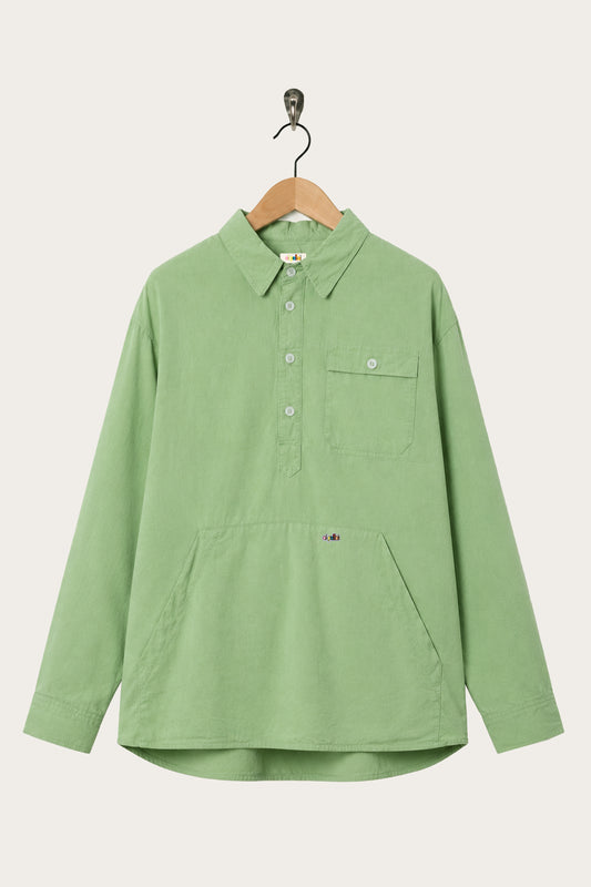 Oi Polloi Camp Smock Frosted Apple