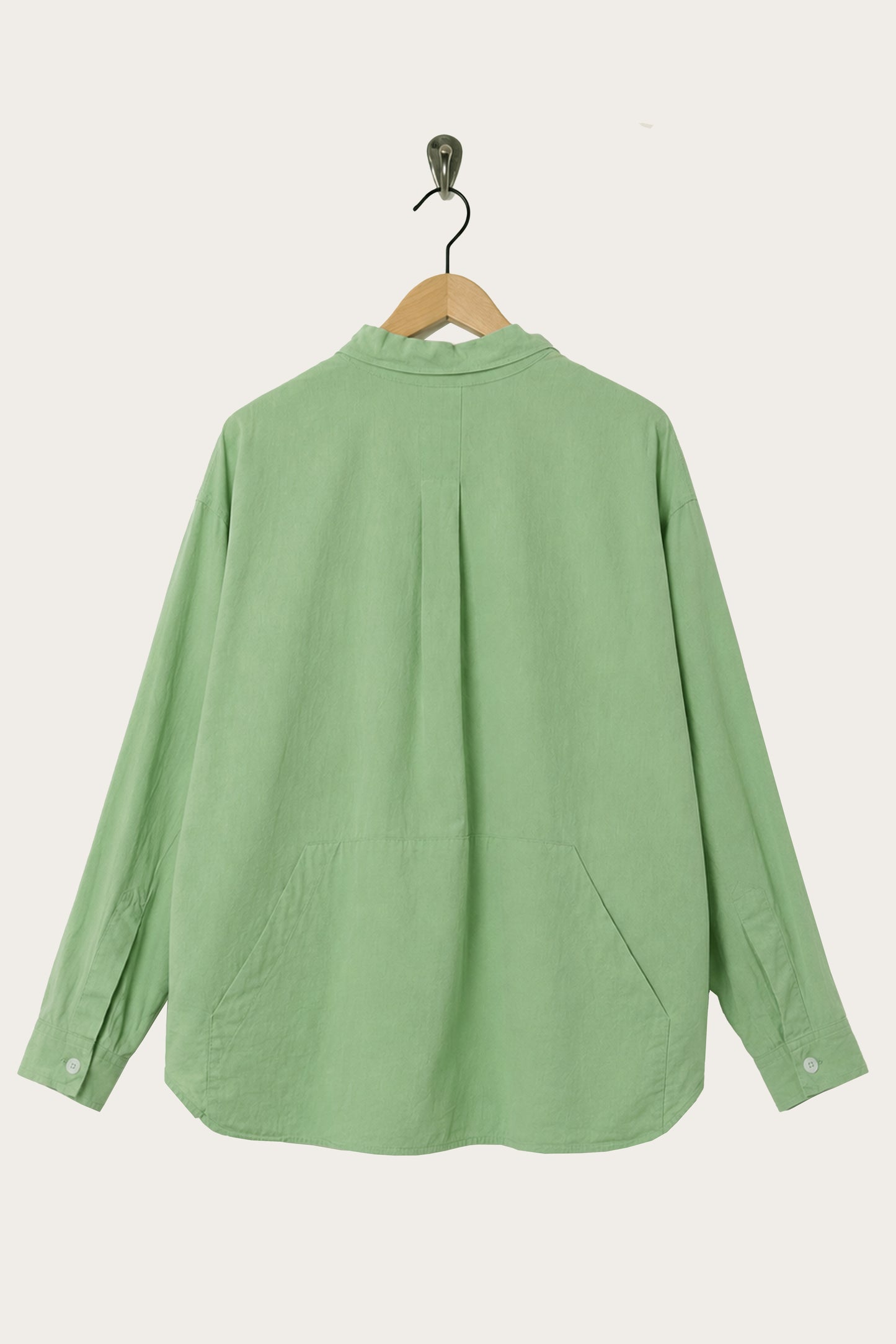 Oi Polloi Camp Smock Apple Green