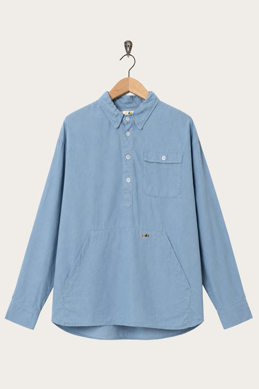 Oi Polloi Camp Smock Chambray