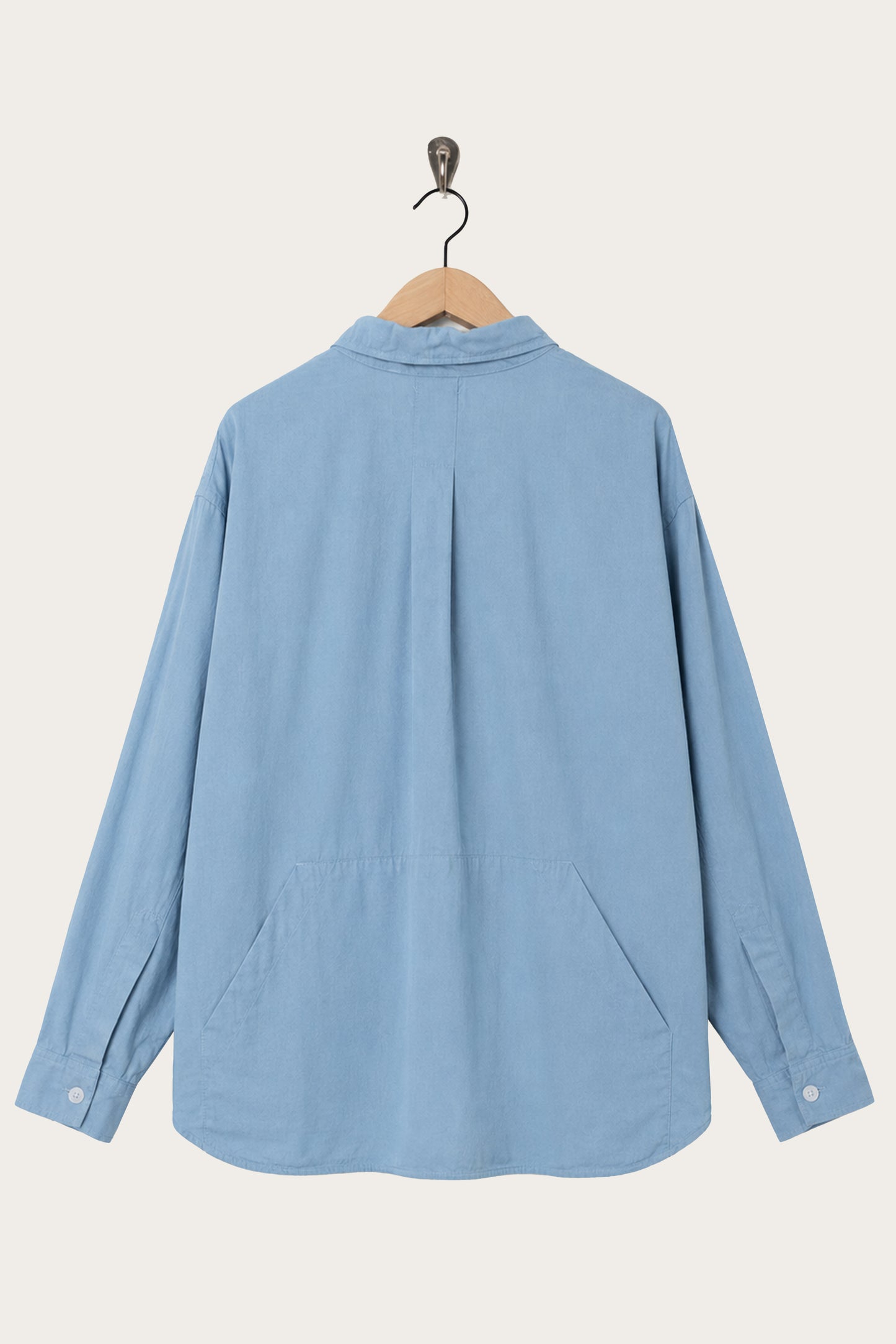 Oi Polloi Camp Smock Light Blue