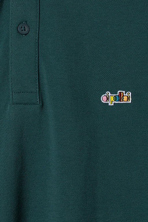 Oi Polloi Classic S/S Polo Shirt Sage Green
