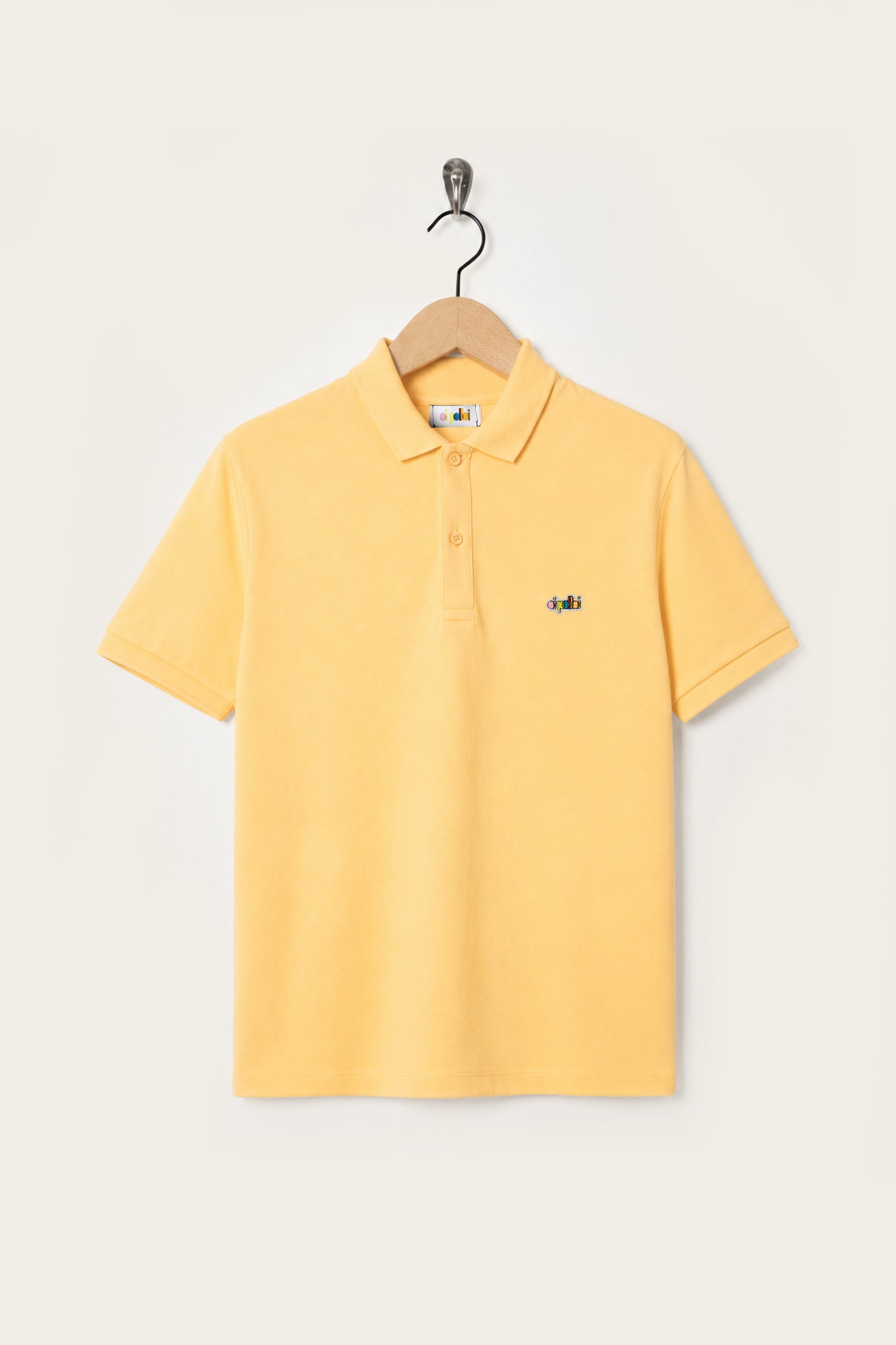 Oi Polloi Classic S/S Polo Shirt Tangerine
