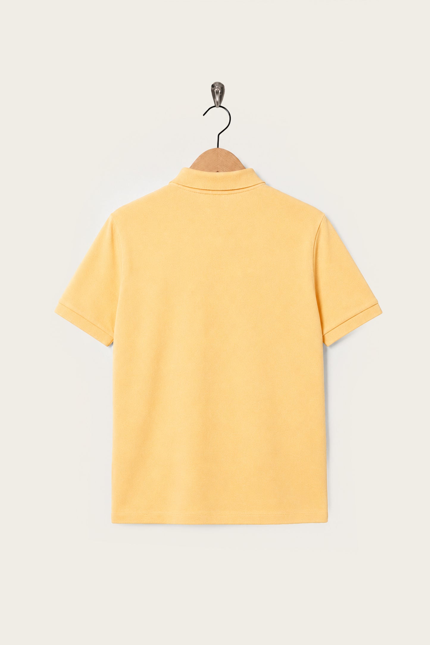 Oi Polloi Classic S/S Polo Shirt Tangerine