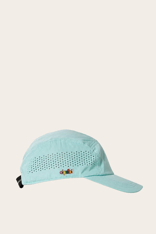 Oi Polloi Nylon Running Cap Aqua