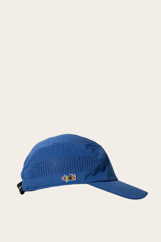 Oi Polloi Nylon Running Cap Royal Blue