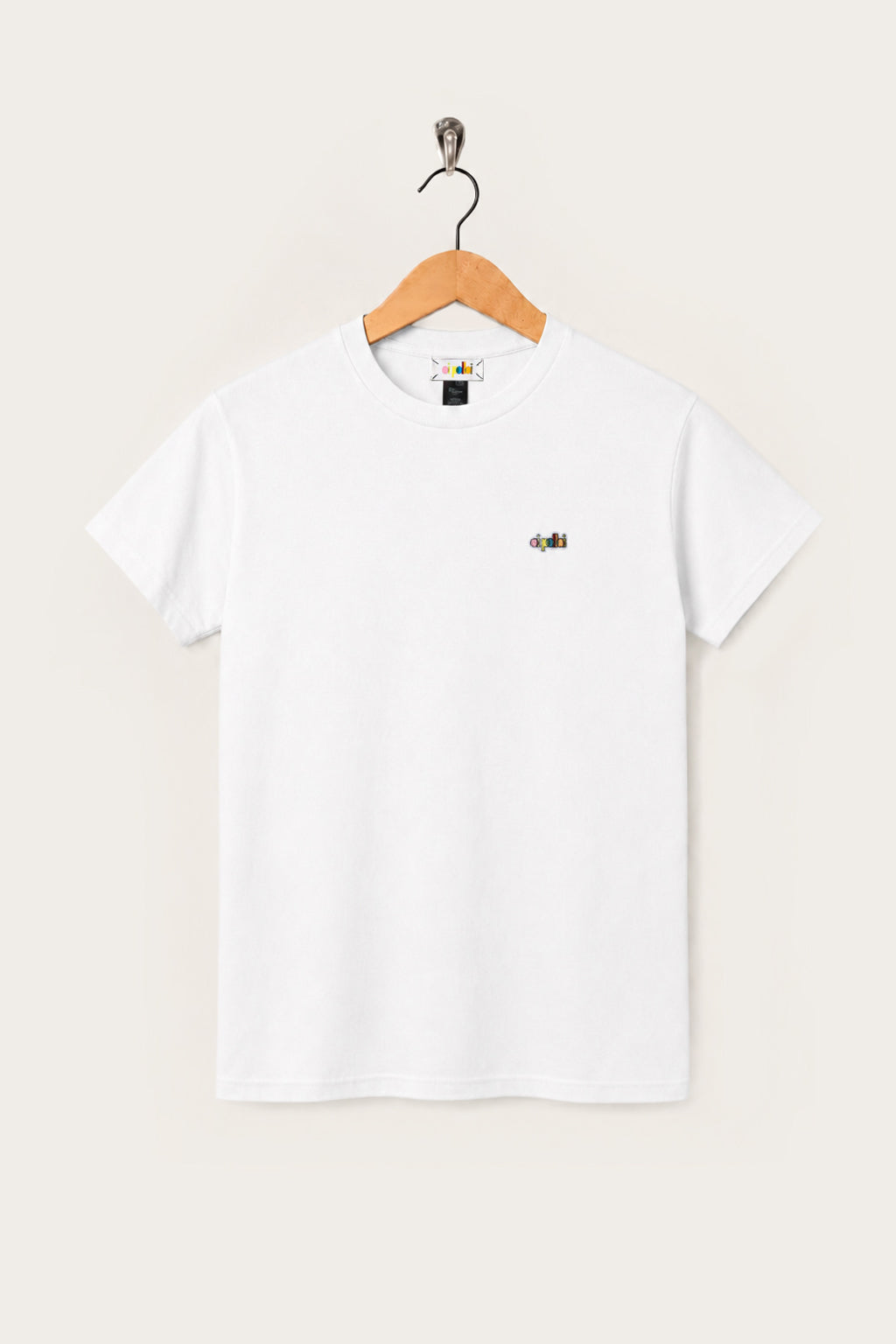 Oi Polloi Rainbow Lizard S/S T-Shirt White