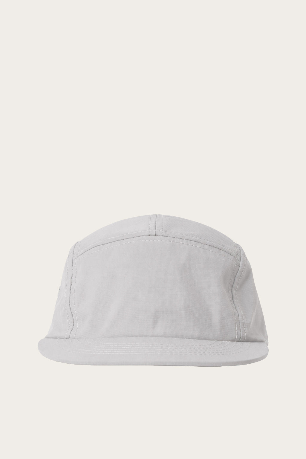 Oi Polloi Ripstop Waterproof Cap Pale Grey