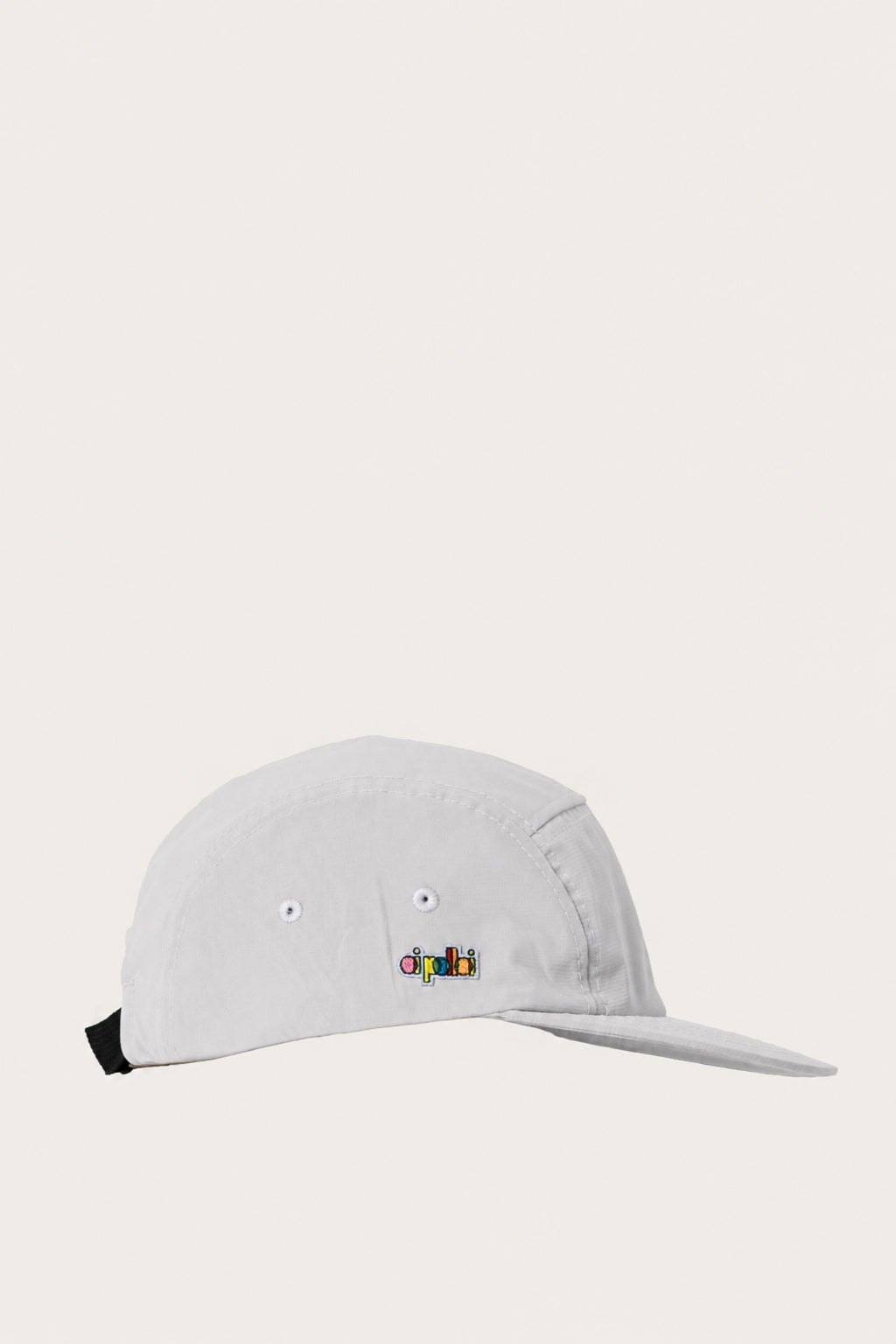 Oi Polloi Ripstop Waterproof Cap Pale Grey