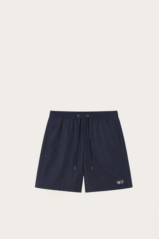 Oi Polloi Swim Shorts Navy
