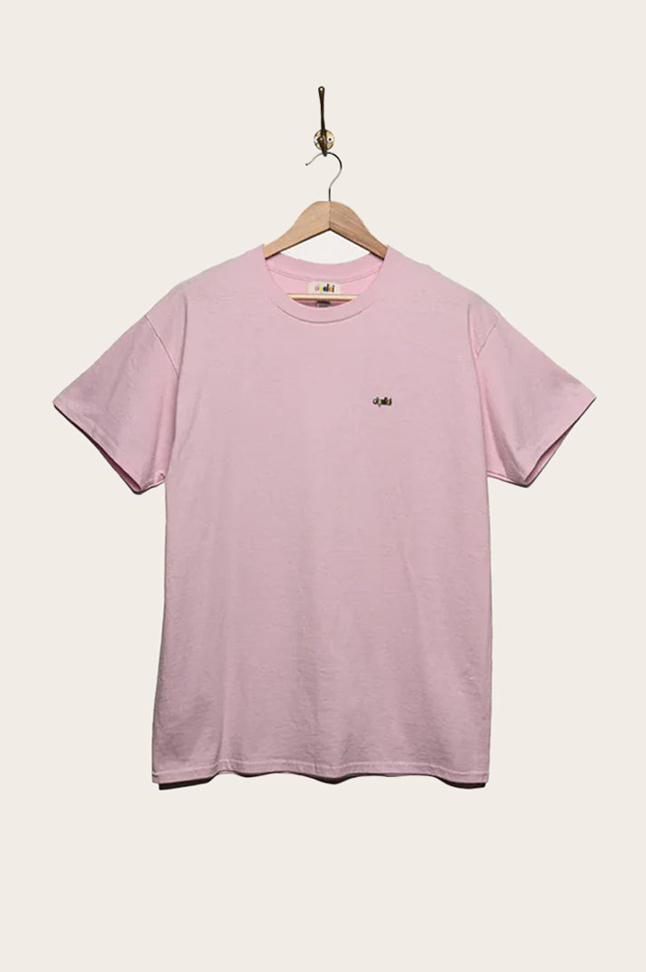 Oi Polloi 70 Tib Street S/S T-Shirt Pink