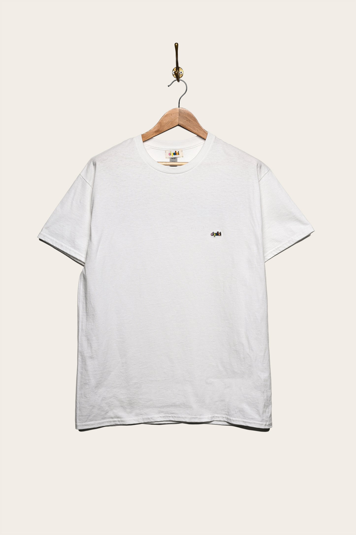 Oi Polloi Rainbow Lizard S/S T-Shirt White