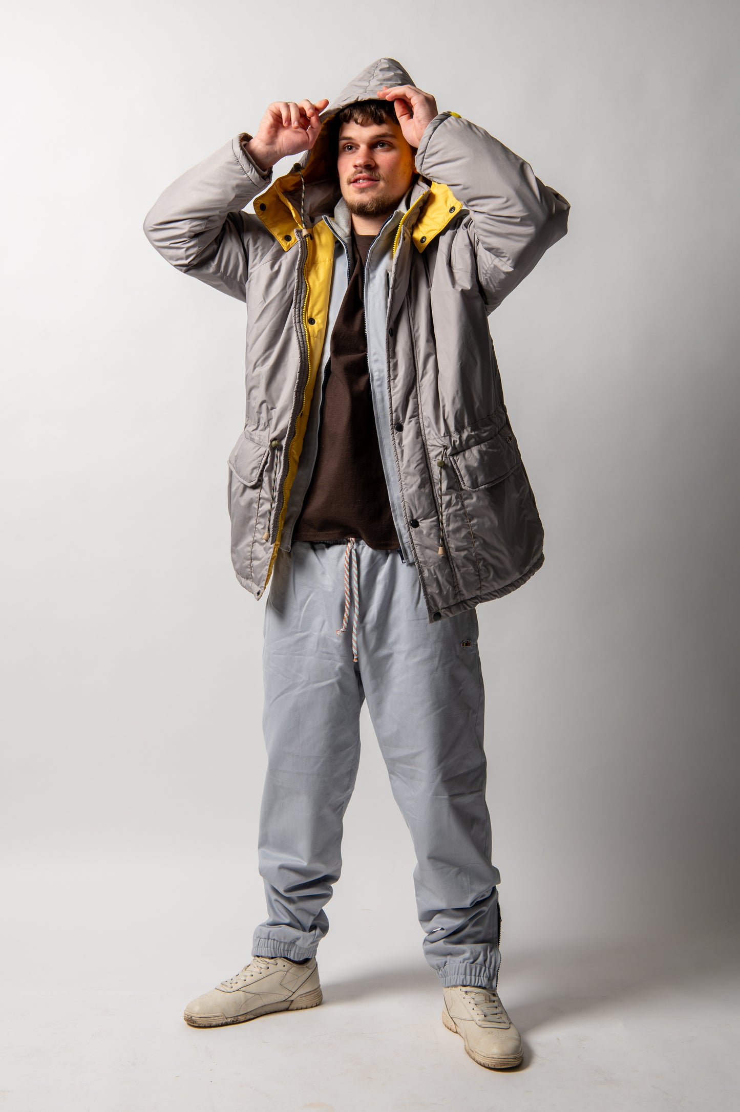 Oi Polloi Scafell Pike Jacket Ice Grey