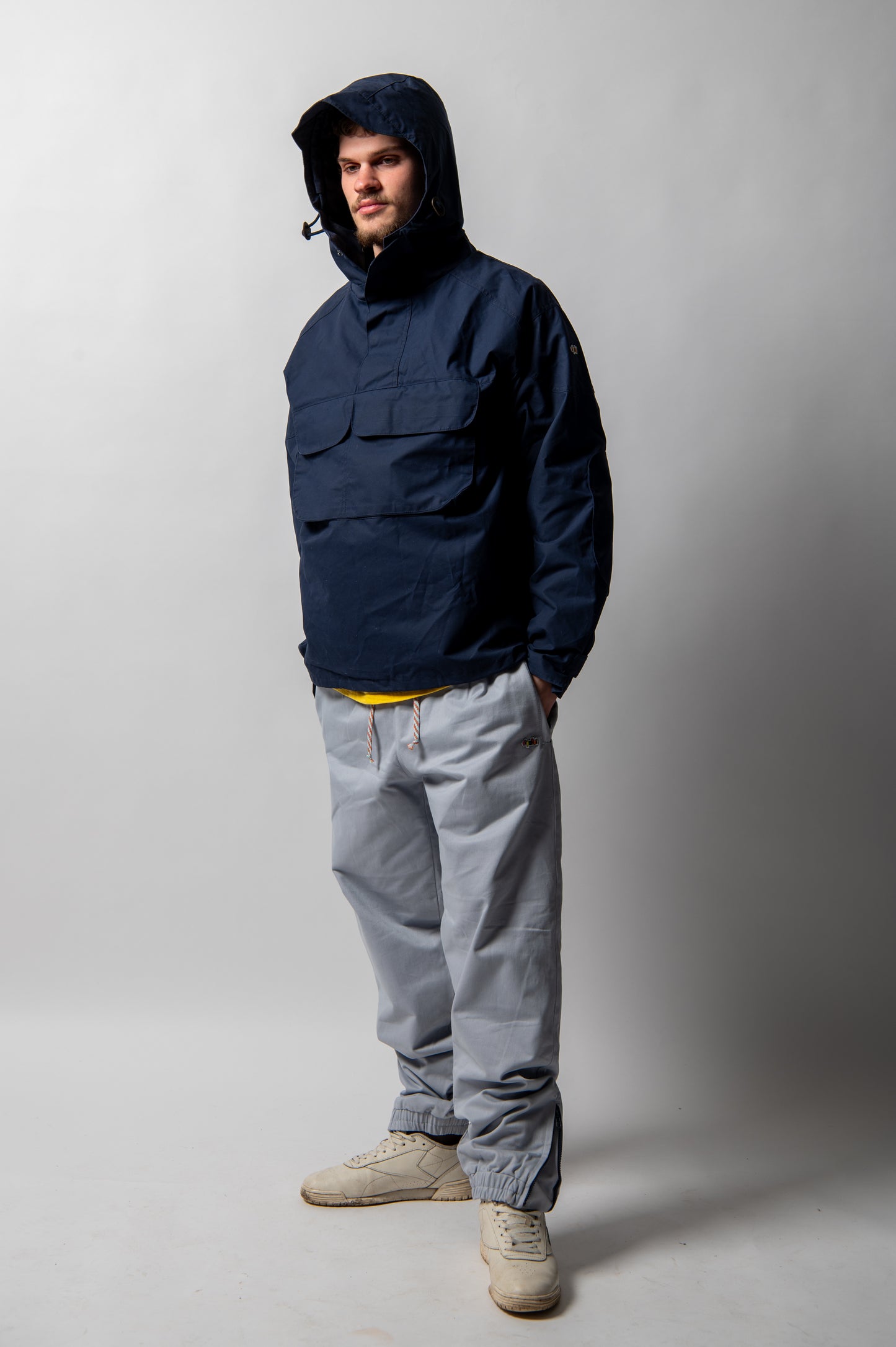 Oi Polloi Silver Raven Jacket Navy