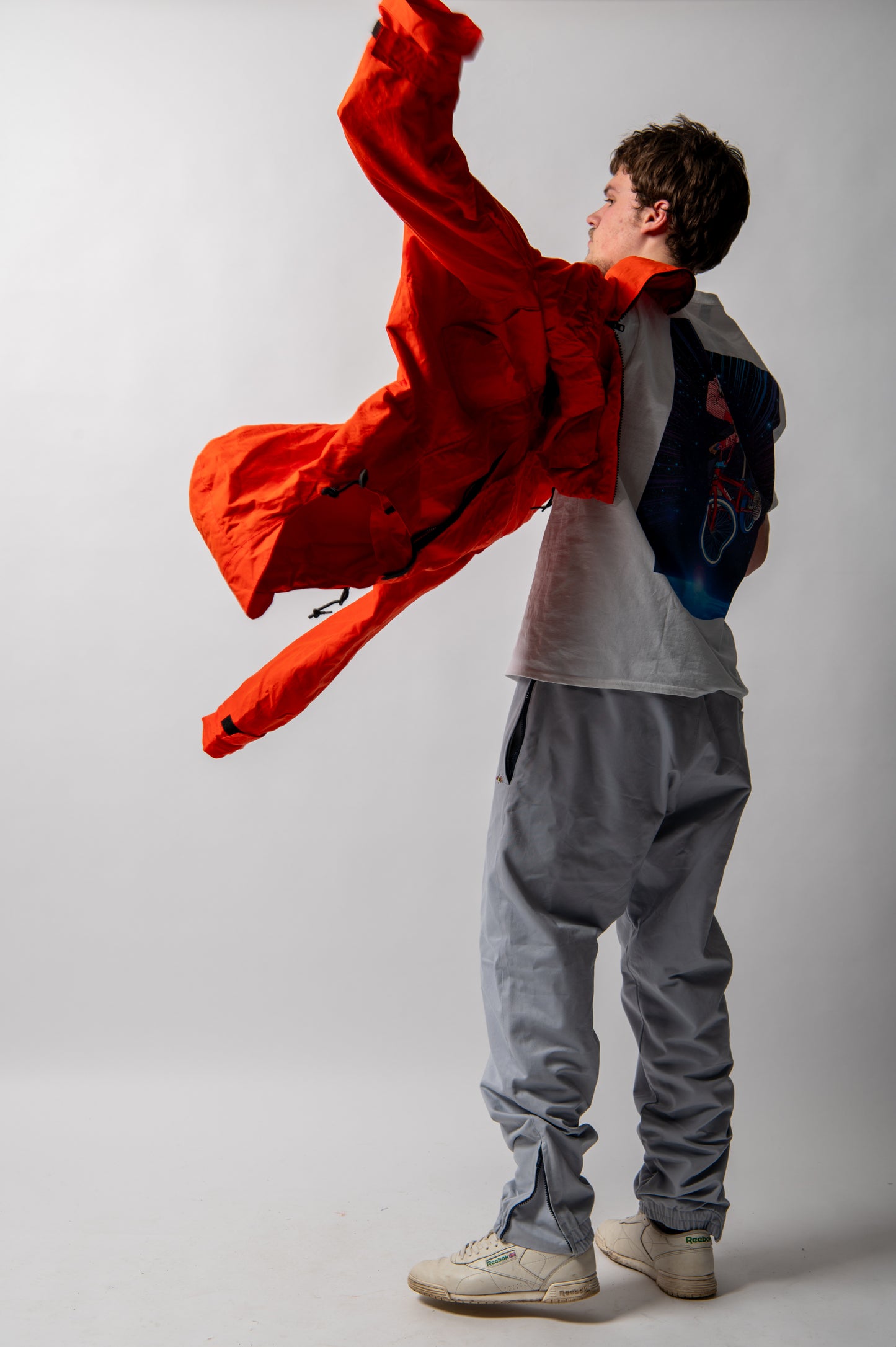 Oi Polloi British Antarctic Survey Parka Warning Orange