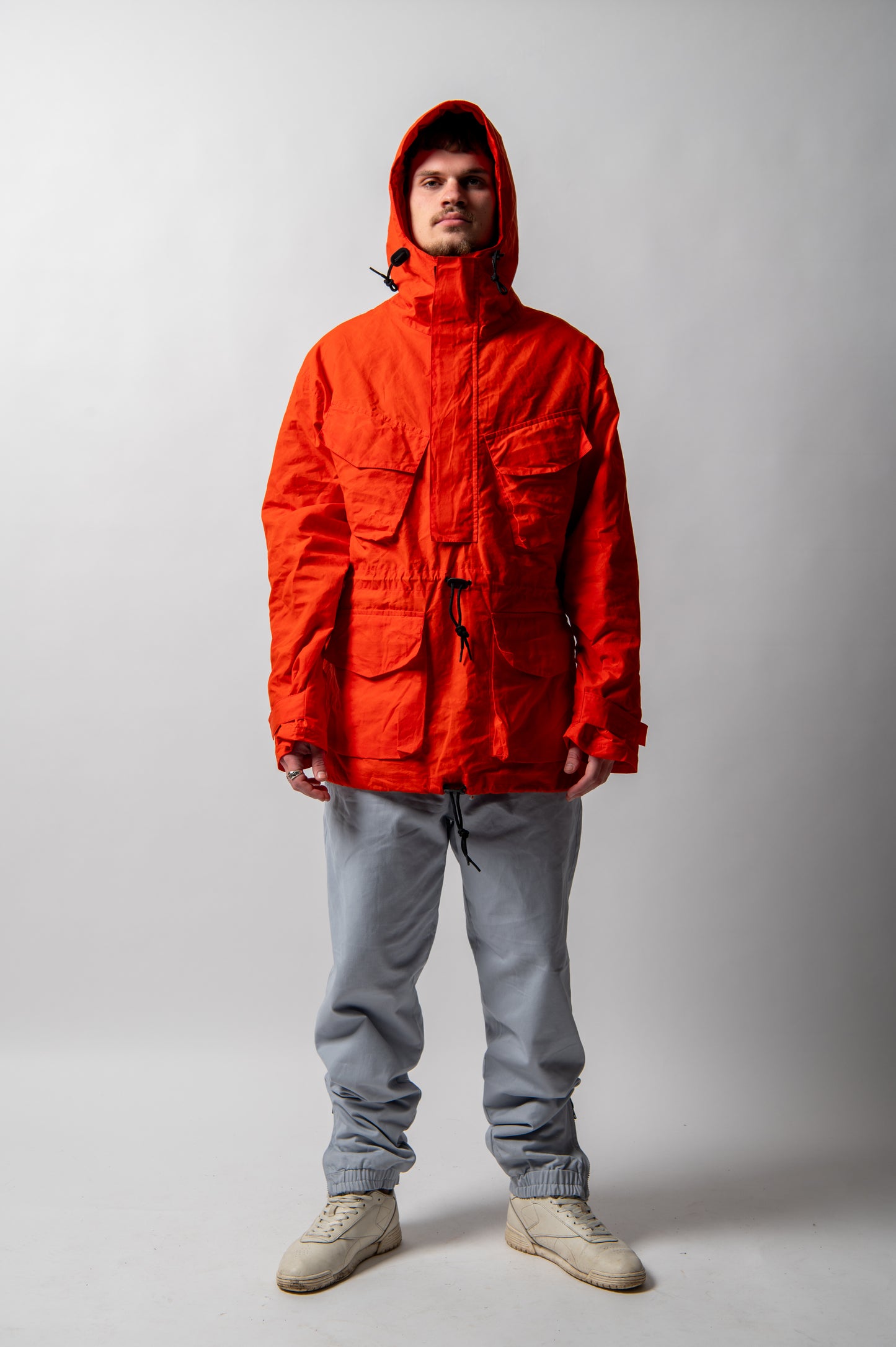 Oi Polloi British Antarctic Survey Parka Warning Orange
